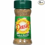 8-Pack Dash Salt-Free Seasoning Blend, Table Blend, 2.5 Ounce