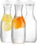 3-Pack  Water Carafe with Lids – 50 Oz