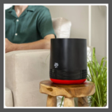 Dirt Devil Air Purifier WD10100 HEPA 360 Intake Night Mode