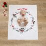 Disney Mickey and Minnie Mouse “Merry and Bright” Photo Op Super Soft Baby Blanket