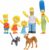 Disney The Simpsons Action Figures Family Multi-Pack 2.5” Scale Figures