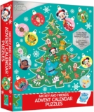 Disney’s 100th Anniversary – Mickey And Friends – 12 Days Of Christmas Advent Calendar Puzzles – Eleven 100 Piece Mini Ornament Jigsaw Puzzles And One 300 Piece Christmas Tree Jigsaw Puzzle – 1,400 Total Pieces