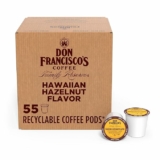 55-Count Don Francisco’s Hawaiian Hazelnut Medium Roast Coffee K-Cups