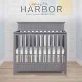 Dream On Me Harbor 4-in-1 Convertible Mini Crib