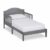 Dream On Me Sydney Toddler Bed in Steel Grey, Greenguard Gold Certified