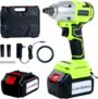 Cordless Impact Wrench with two 1.5Ah Li-Ion Battery&Charger