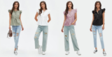 Womens Button Down Blouse