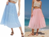 Women’s Pleated Skirt w/ Pockets