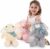 Set of 3 Cute Bunny Stuffed Animal, 14″