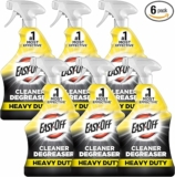6-Pack Easy-Off Heavy Duty Degreaser Cleaner Spray, 32 Ounce