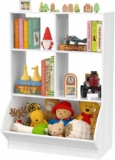 5 Cube Toy Shelf and Bookcase Storage Cabinet