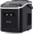 Ecozy Countertop Ice Maker, Portable, Self-Cleaning, 9 Bullet Ice Cubes in 6 Mins, 26lbs/24Hrs, Ice Maker Machine with Ice Bags, Handle, Standing Scoop and Basket