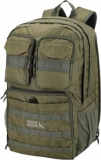 Eddie Bauer Cargo Backpack with Organization Compartments and Hydration/Laptop Compatible Sleeve, Moss Grey, 30L