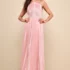 Women’s Remember This Moment Red Rhinestone Strapless Maxi Dress