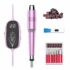 Electric Nail File with Drill Bits & 4-Pc Nail Clipper Tool Kit