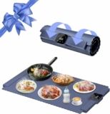 Rollable Electric Warming Tray w/ 5 Adjustable Temperature Settings