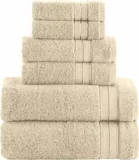 6-Piece Elegant Comfort Luxury Towel Set