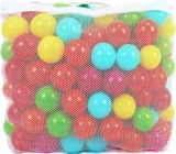 100-Count Non-Toxic Crush Proof Play Balls Pit Balls, 2.3-Inch Phthalate Free BPA Free