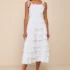 Icon Alert White Satin Bow Two-Piece Mini Dress