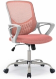 Home Desk Mesh Chair with Fixed Armrest