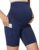 Maternity Biker Shorts with Pockets
