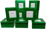 36-Pack Small Square Photo Frame Gift Box, Green