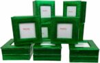 36-Pack Small Square Photo Frame Gift Box, Green
