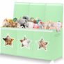 Toy Storage Organizer Bins with Transparent Windows