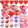 90-Pcs Valentine Cards with Fidget Toys