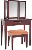2-Pc FRENCHI FURNITURE Home Furnishing Vanity & Stool Set
