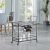 FirsTime & Co. Black Francesca Bar Cart, 2 Tier Mobile Mini Bar, Kitchen Serving Cart and Coffee Station with Storage for Wine and Glasses,