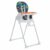 Fisher Price Tiny Bites Baby & Toddler Highchair – Rainbow Sherbert, One-Click Folding, 7 Adjustable Height Levels, 2 Recline Positions, Removable Dishwasher-Safe Tray