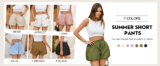 Women’s Bubble Shorts