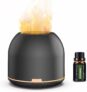 Ultrasonic Aromatherapy Diffuser with 1-Ct Peppermint Essential Oil