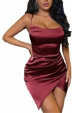 Women’s Cowl Neck Cami Mini Dress