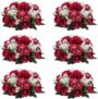 6-Pack Flower Balls Centerpieces for Tables