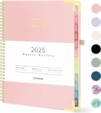 2025 Planner, Hardcover Weekly and Monthly Planner