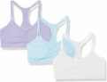 3-Pack Fruit of the Loom Girls’ Spaghetti Strap Sports Bra