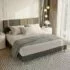 Dream On Me Sydney Toddler Bed in Steel Grey, Greenguard Gold Certified