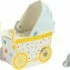Hallmark Crayola Hallmark Color Pop Aquamarine Blue and Gold Party Supplies (12 Paper Plates, 12 Paper Straws, 12 Place cards, 24 Napkins)