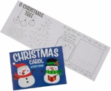 72-Pack Fun Express Christmas Carol Coloring Activity Books