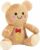 12-Pack 5″ Fun Express Christmas Gingerbread Stuffed Teddy Bears