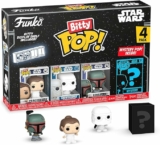 Funko Pop Bitty: Star Wars – Princess Leia, Snowtrooper, Boba Fett & Mystery Chase Figure