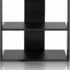 Furinno Laval Button Tufted Upholstered Platform Bed Frame, Twin
