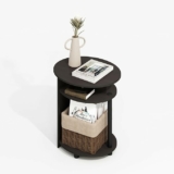 Furinno Jaya Modern Simple Design Oval End Table