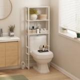 Furinno Turn-N-Tube Toilet Space Saver with 3 Shelves