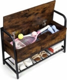 Flip Top Entryway Shoe Storage