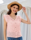 Women’s Crochet Cropped Cardigan