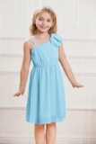 Girl’s s One Shoulder Spring Dress