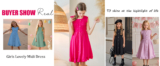 Girl’s Smocked Ruffle Hem Dress